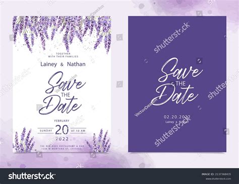 21,408 Watercolor Lavender Card Images, Stock Photos & Vectors | Shutterstock