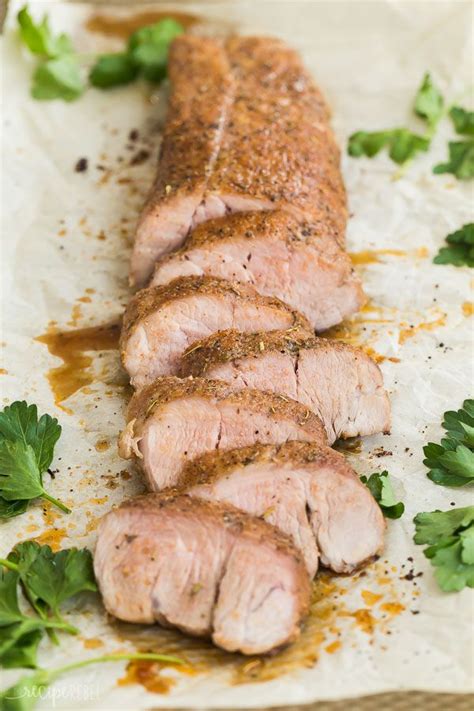 This easy Roasted Pork Tenderloin recipe is quick and easy but so ...