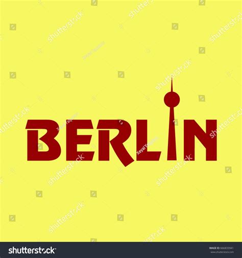 Berlin Icon Vector Stock Vector (Royalty Free) 666833941 | Shutterstock