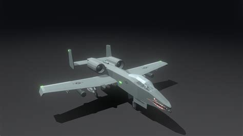 Low poly A-10 Warthog - Download Free 3D model by SIpriv (@S1Priv ...