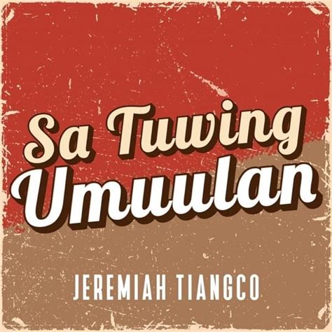 Jeremiah Tiangco – Sa Tuwing Umuulan Lyrics | Genius Lyrics