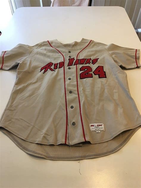 Game Worn Used Miami Red Hawks Baseball Jersey Size 50 #24 – D1Jerseys