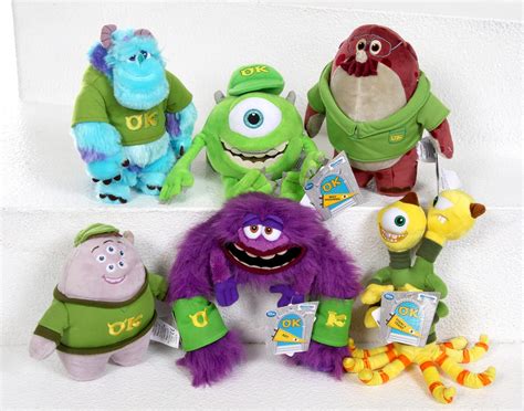 Dan the Pixar Fan: Monsters University: Disney Store "OK" Mini Bean Bag Plush