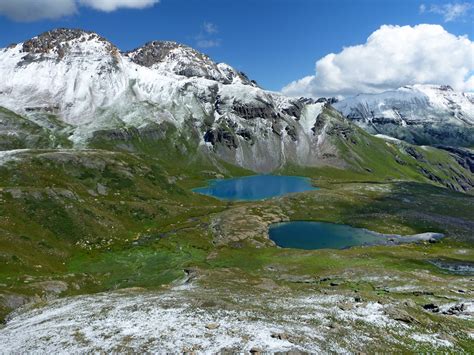 Distant view of Ice lake: Ice Lake Trail, San Juan Mountains, Colorado