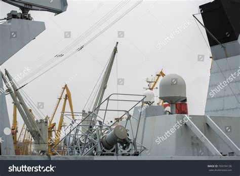 Combat Systems Military Ship Weapons Systems Stock Photo 769194136 ...