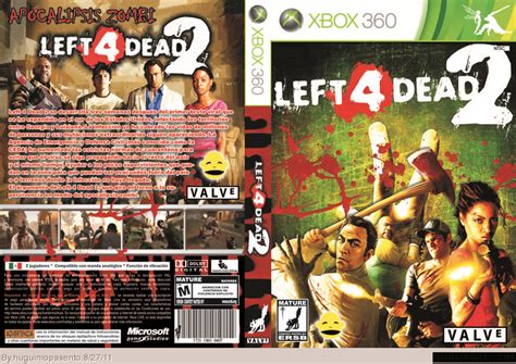 Left 4 Dead 2 Xbox 360 Box Art Cover by huguiniopasento