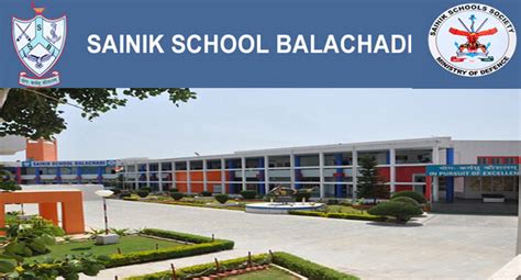 Sainik School Balachadi Jobs Vacancy For Faculty Positions