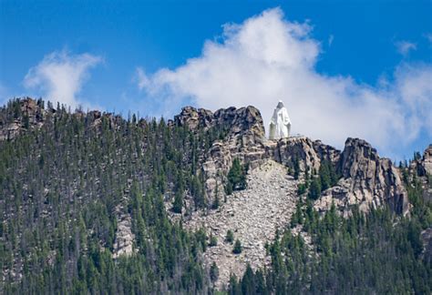 Our Lady Of The Rockies Stock Photo - Download Image Now - iStock