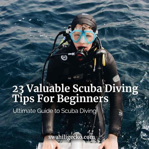 23 Best Scuba Diving Tips For Beginners: Ultimate Guide to Scuba Diving — Swahili Divers