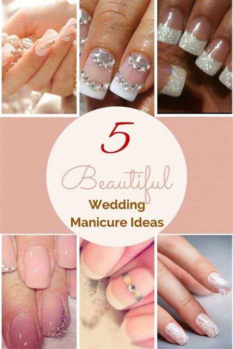 Beautiful Wedding Manicure Ideas - Inspired Bride