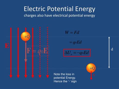 PPT - Electric Potential Energy & Electric Potential PowerPoint Presentation - ID:6616690