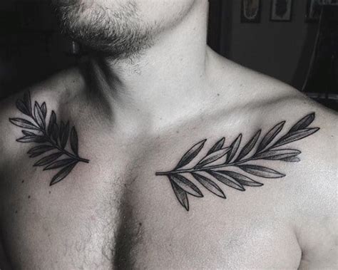 30 Olive Tree Tattoo Designs For Men - Olea Europaea Ink Ideas