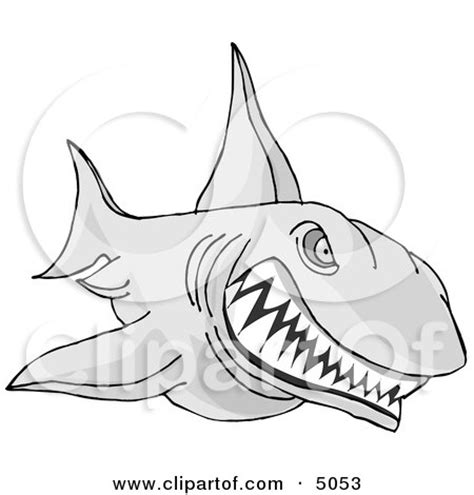 Royalty-Free (RF) Shark Attack Clipart, Illustrations, Vector Graphics #1