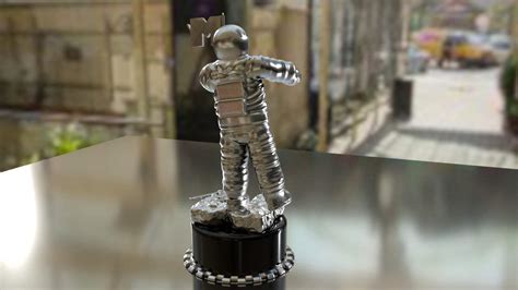 MTV Music Award Trophy - 3D Model by nelsonevasco