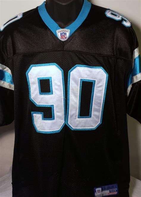 Carolina Panthers Julius Peppers On Field Stitched NFL Jersey Mens 50 ...