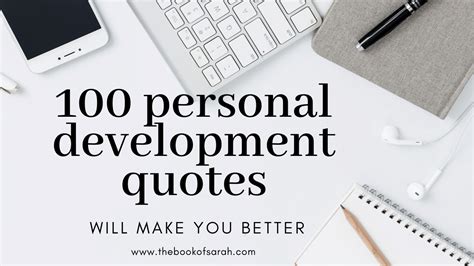 100 personal development quotes that will make you better