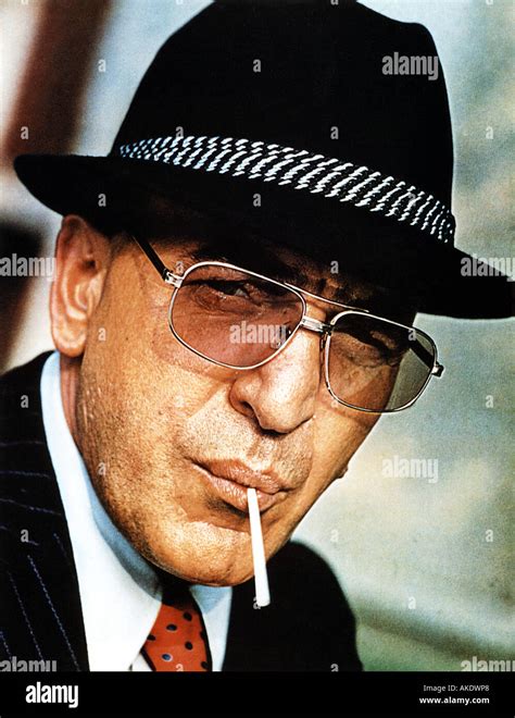 KOJAK Telly Savalas as Lieutenant Theo Kojak in the 1970s US TV Stock Photo: 8554535 - Alamy