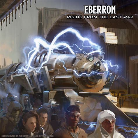 Eberron is a #DnD setting electric with magic-fueled technology, including a lightning rail ...