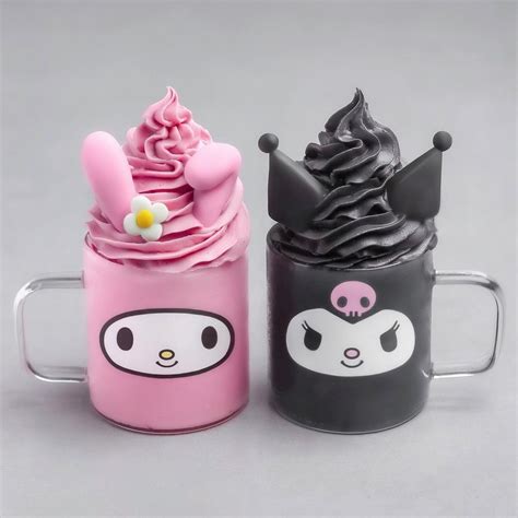 💖 Are you team My Melody or team Kuromi? 🖤 These Sanrio inspired drinks are so kawaii! 😻 ...