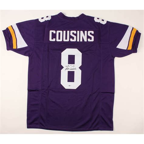 Kirk Cousins Signed Jersey (Beckett COA) | Pristine Auction