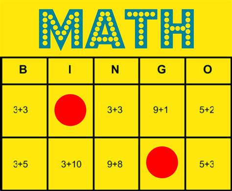 Math Bingo: Free Printable Game to Help All Students Learn Math Facts | Inclusion Lab