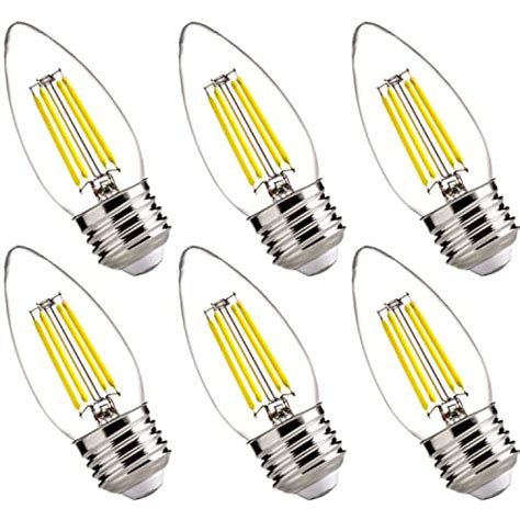 Snapklik.com : Dimmable LED Candelabra Bulbs, 60W Equivalent LED ...