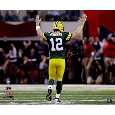 Aaron Rodgers Signed Packers LE 20x24 Photo (Steiner COA) | Pristine ...