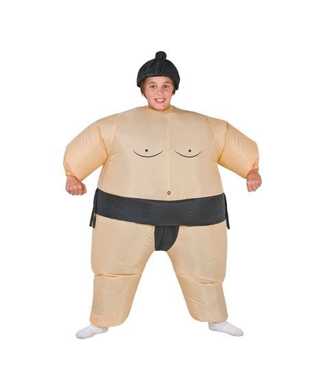 Inflatable Sumo Kids Costume - Funny Halloween Costumes