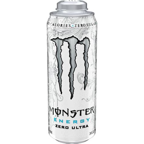 Monster Zero Ultra Energy Drink, 24 Fl. Oz. - Walmart.com - Walmart.com