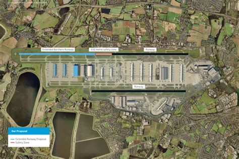 Heathrow 3rd Runway Map