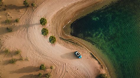 Free Images : aerial shot, aerial view, beach, bushes, car, daylight, drone cam, drone footage ...