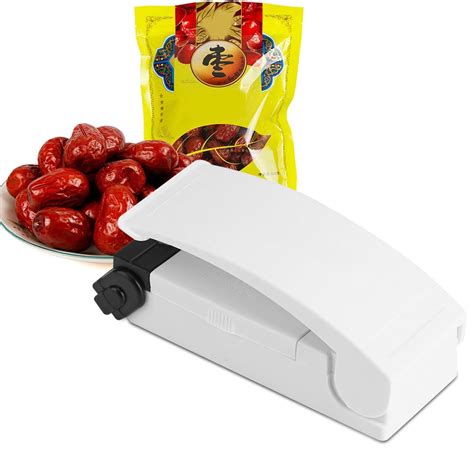 FAGINEY Mini Bag Sealer, Handheld Heat Vacuum Sealers, Bag Sealer Heat ...