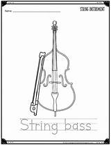 🎺 Free Simple Music Instrument Coloring Pages sketch template