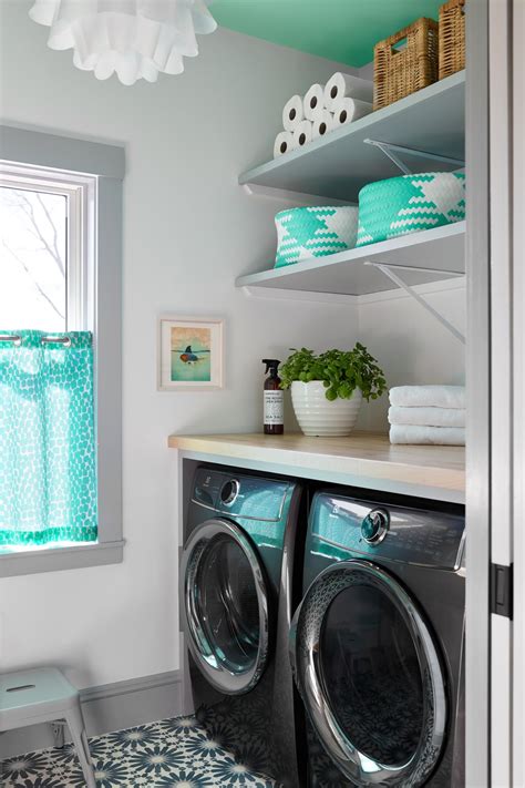 10 Clever Storage Ideas for Your Small Laundry Room | HGTV's Decorating & Design Blog | HGTV