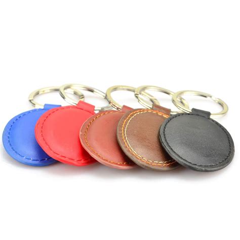 Wholesale Leather Keychain Blanks Custom Leather Keychain