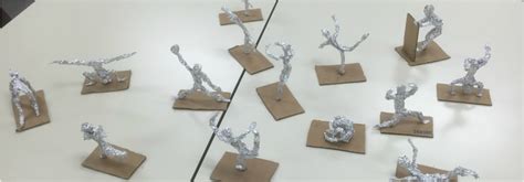 Foil Sculptures - ELEMENTARY ARTS INTEGRATION