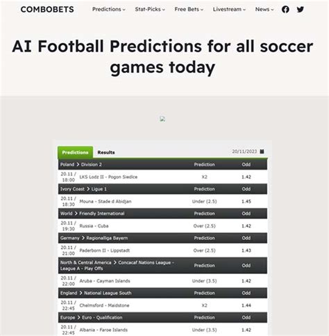 8 Best AI Football Predictions