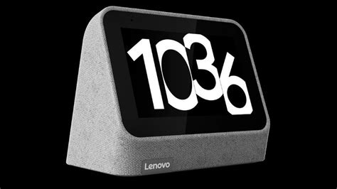 Grey ABS Lenovo Smart Clock 2 With Wireless Charging Clock at Rs 6999 ...