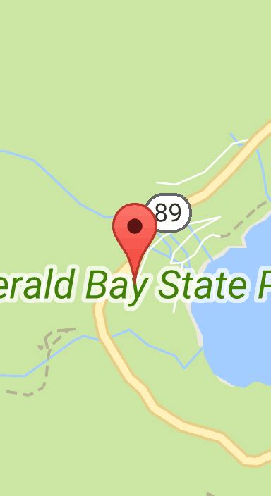 Map of emerald bay state park | State parks, Bay, States