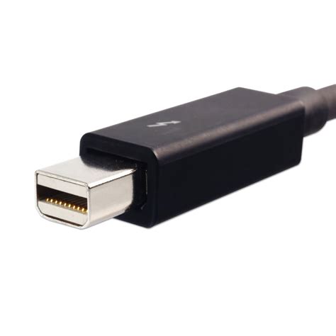 1m Thunderbolt 2 Cable, Black - from LINDY UK