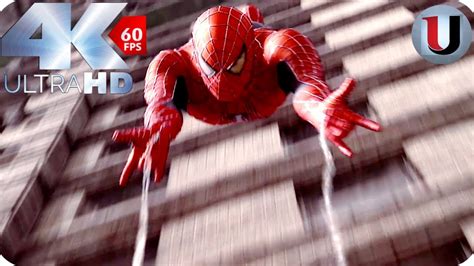 Spider Man vs Dr Octopus Bank Fight - Spider Man 2 - 2004 MOVIE CLIP (4K HD) - YouTube