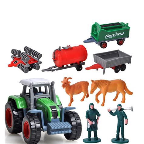 HIINST Diecasts & Toy Vehicles Cars Collection Model Educational Toys For Children Farm Gliding ...