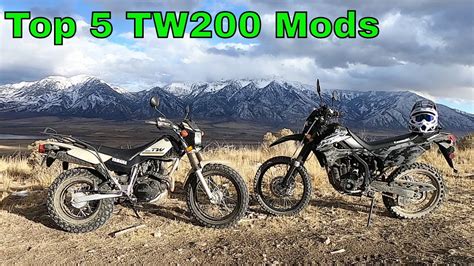 Top 5 TW200 Mods Updated - YouTube