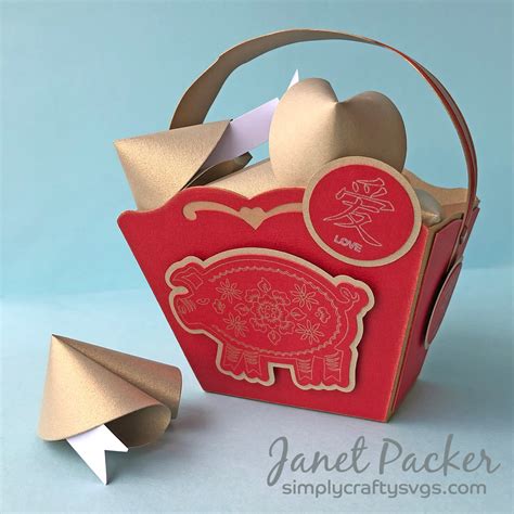 Fortune Cookie Box by DT Janet – Simply Crafty SVGs