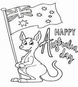 Australia Coloring Pages sketch template