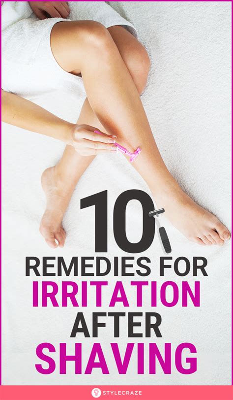 10 Natural Remedies For Irritation After Shaving | Skin irritation remedies, After shave ...