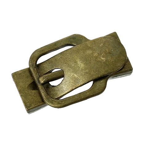 8SEASONS Magnetic Clasps Belt Buckle Antique Bronze (Fits 10mm x 2mm Cord) 3.6cm x 22mm,2 Sets ...