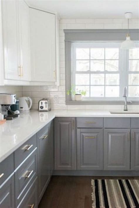 Backsplash Ideas For Grey Cabinets : Kitchen Dining Half Kitchens ...