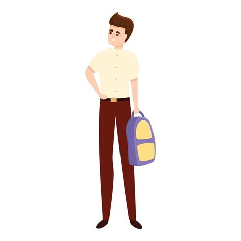 Academy uniform icon, cartoon style 14357324 Vector Art at Vecteezy