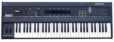 Ensoniq ESQ-1 - manual - Classic 80's DCO synth with analog filter. 8 ...